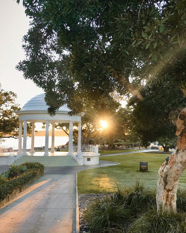The rotunda at Balmoral, Mosman